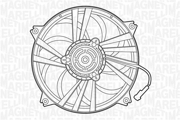 Magneti Marelli 069422288010 - Ventilátor motora -