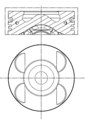 Mahle 001 PI 00105 000 -  -