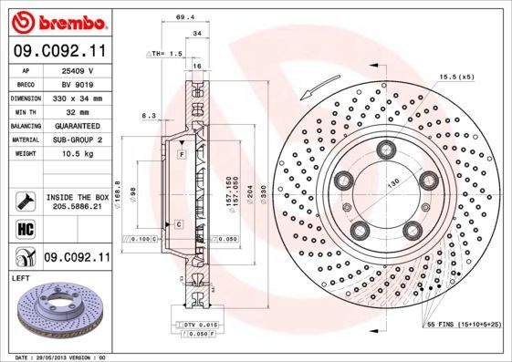 Brembo 09.C092.11