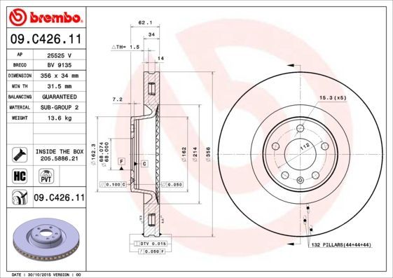 Brembo 09.C426.11