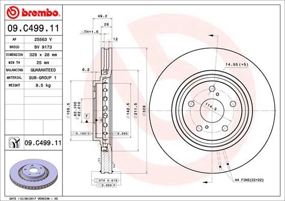Brembo 09.C499.11