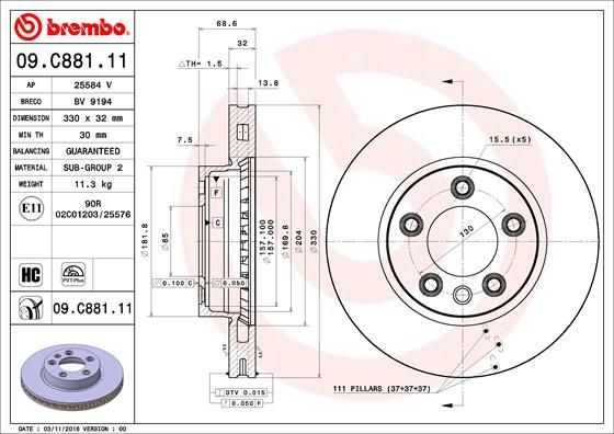 Brembo 09.C881.11