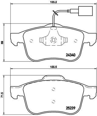 Brembo P 23 132