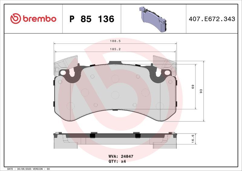 Brembo P 85 136