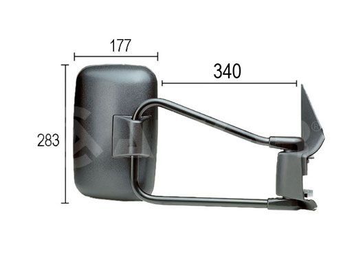 Alkar 9202963 - Spätné zrkadlo -