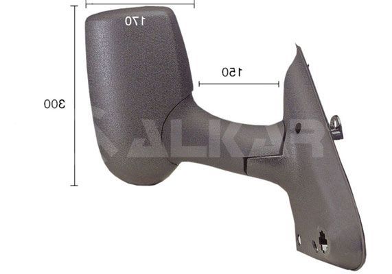 Alkar 9238960 - Spätné zrkadlo -