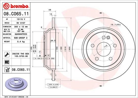Brembo 08.C065.11