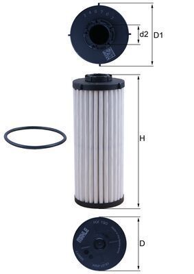 Knecht HX 190D - Hydraulický filter -