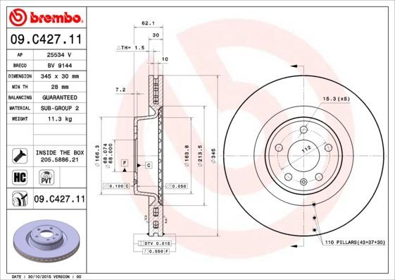 Brembo 09.C427.11