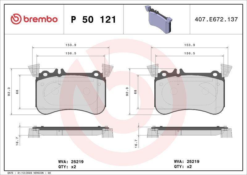 Brembo P 50 121