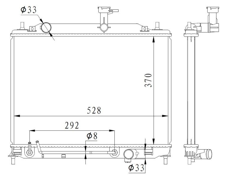 NRF 550015 - Chladič vody -