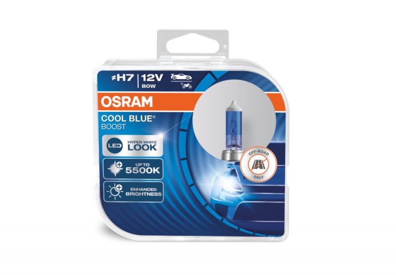 Osram 62210CBB DUO Cool Blue Boost, 2ks