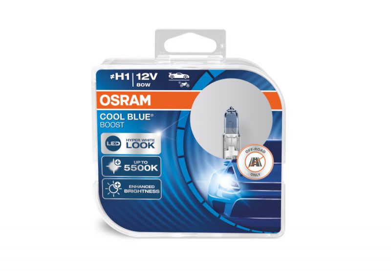 Osram 62150CBB DUO Cool Blue Boost, 2ks