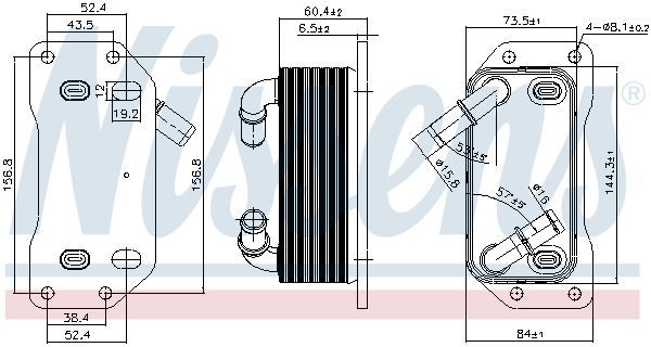 Nissens 91254 -  -