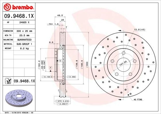 Brembo 09.9468.1X