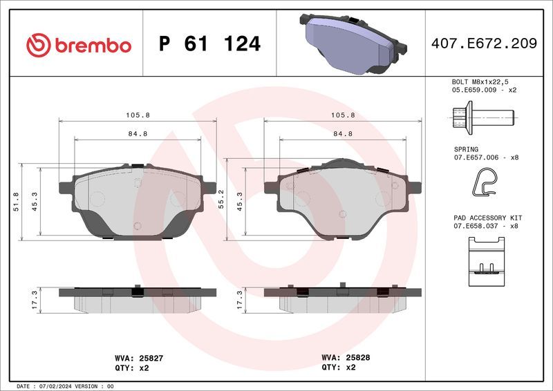 Brembo P 61 124