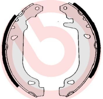 Brembo S 68 520 - Brzdové čeľuste -