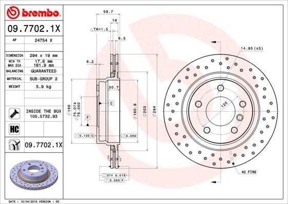 Brembo 09.7702.1X