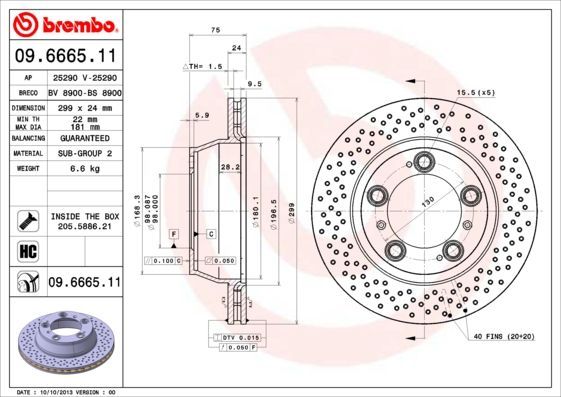 Brembo 09.6665.11