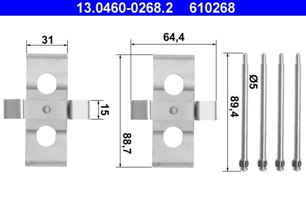 ATE 13.0460-0268.2 -  -