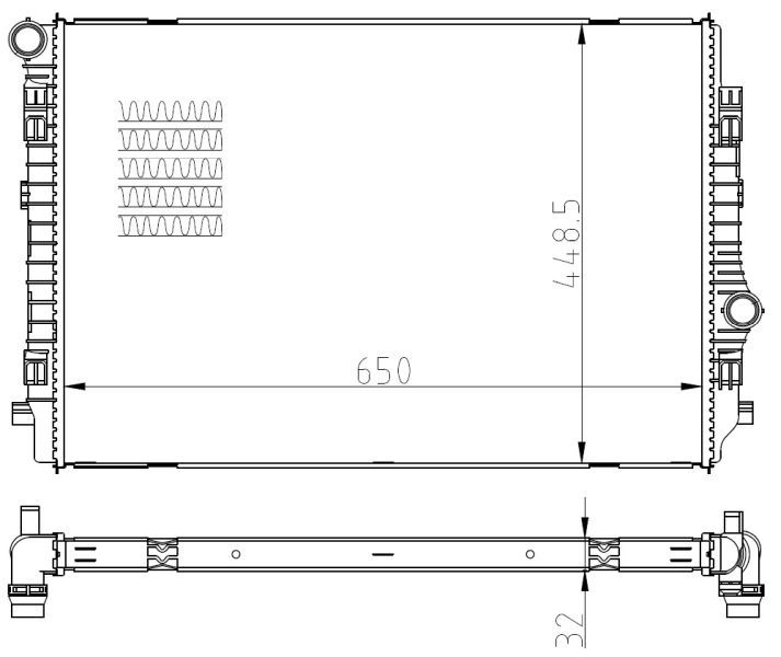 NRF 550081 - Chladič vody -