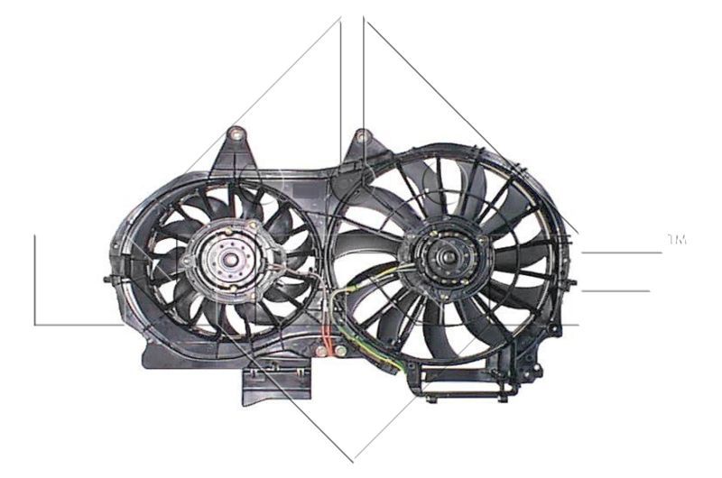 NRF 47205 - Ventilátor motora -