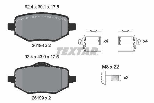 Textar 2619801