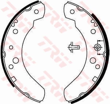 TRW GS6224 - Brzdové čeľuste -