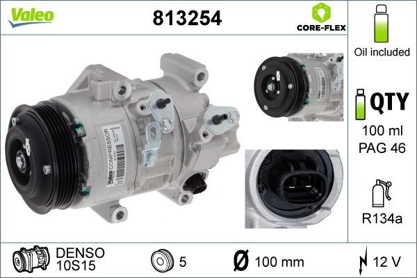 Valeo 813254 - Kompresor -