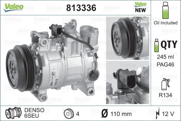 Valeo 813336 - Kompresor -