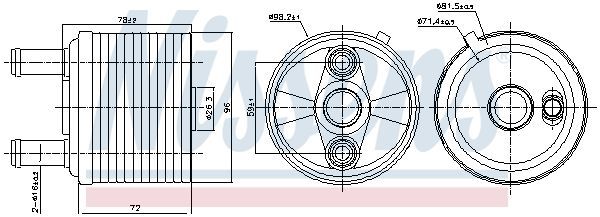 Nissens 91267 -  -