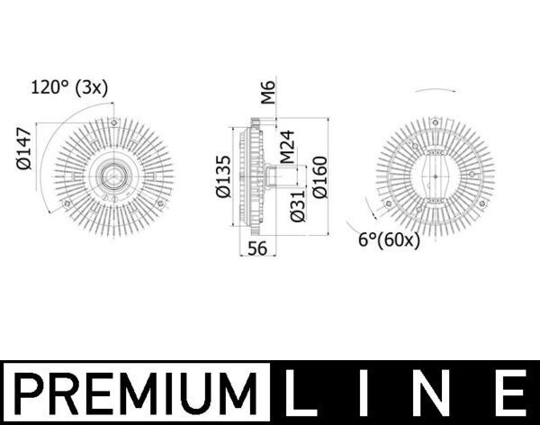 Mahle CFC 93 001P