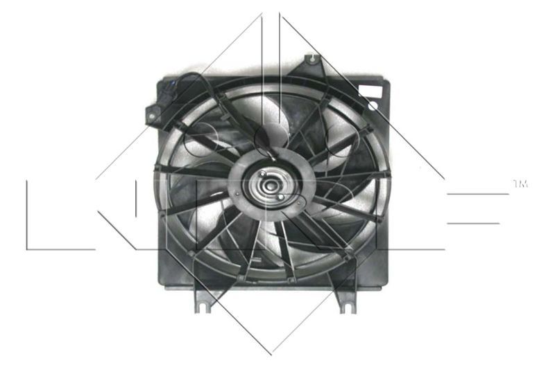 NRF 47499 - Ventilátor motora -