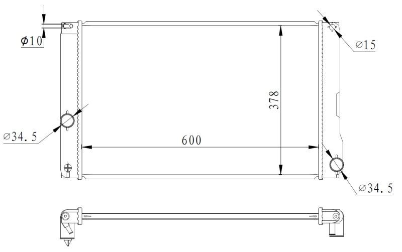 NRF 550008 - Chladič vody -