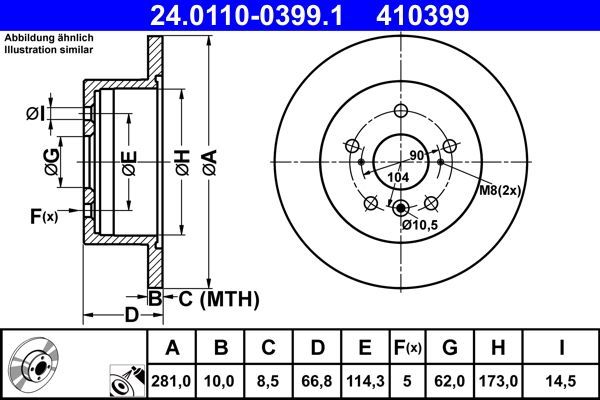 ATE 24.0110-0399.1