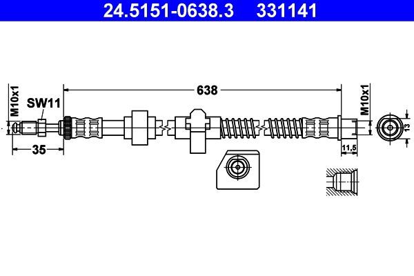 ATE 24.5151-0638.3