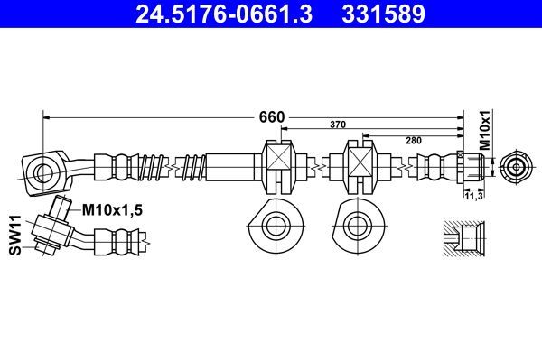 ATE 24.5176-0661.3