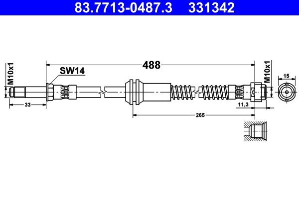 ATE 83.7713-0487.3