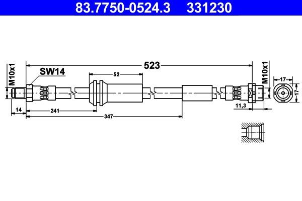 ATE 83.7750-0524.3