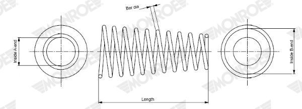 Monroe SP4109 - Pruženie -