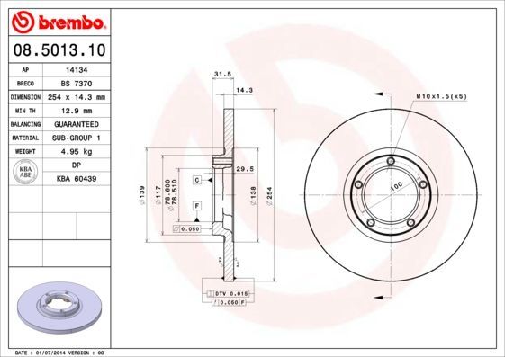 Brembo 08.5013.10