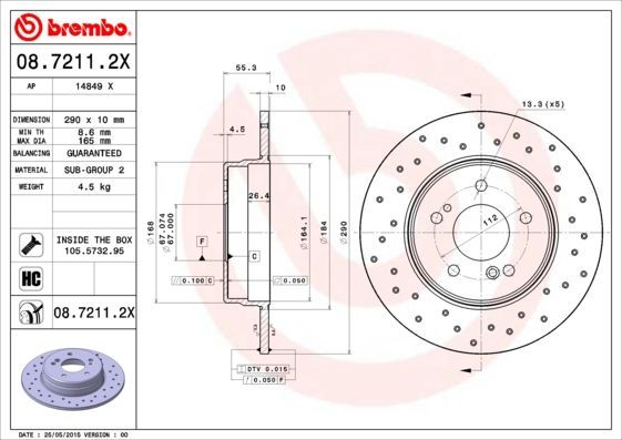 Brembo 08.7211.2X