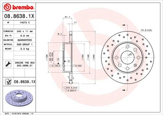 Brembo 08.8638.1X
