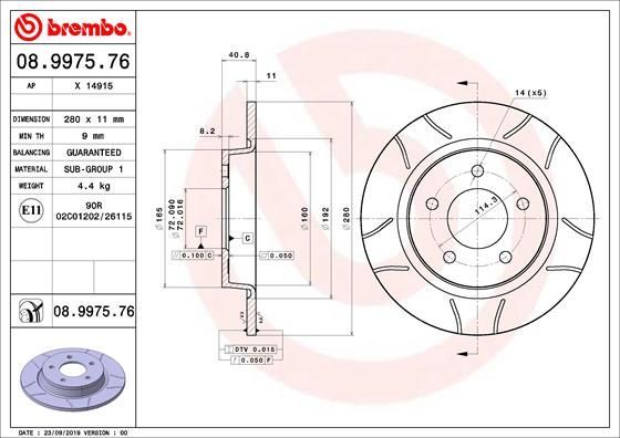 Brembo 08.9975.76