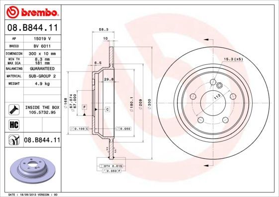 Brembo 08.B844.11