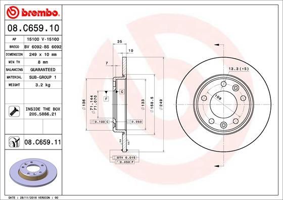 Brembo 08.C659.11