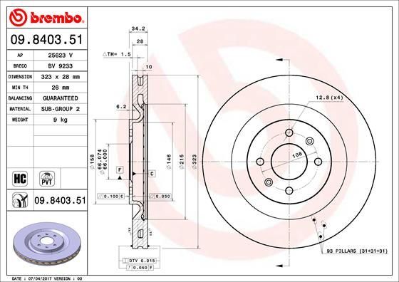 Brembo 09.8403.51