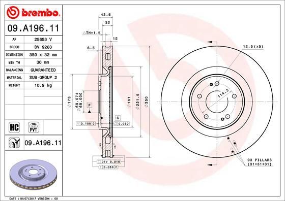 Brembo 09.A196.11