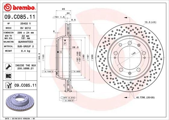 Brembo 09.C085.11