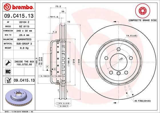 Brembo 09.C415.13